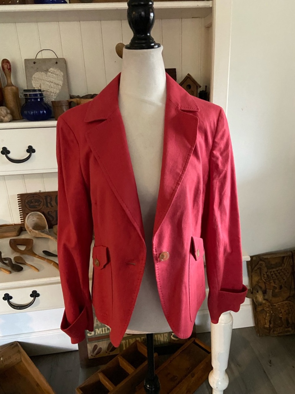 Talbots pink Tailored Blazer Jacket